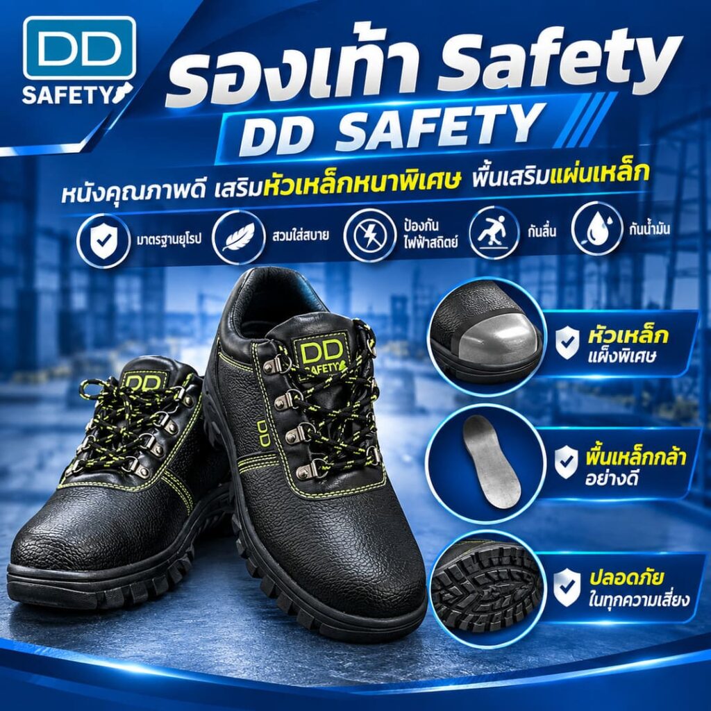 DD Safety รองเท้าเซฟตี้